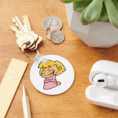 Little Girl Praying Schlüsselanhänger