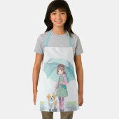 Little Girl Regentag Schürze (Insitu)