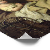 Little Girl Saying Her Prayers in Bed Poster (Ecke)