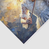 Little Girl Violinist Decoupage Seidenpapier (Ausschnitt)