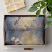 Little Girl Violinist Decoupage Seidenpapier (Geschenk)