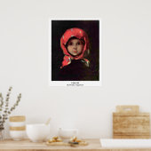 Little Girl von Nicolae Grigorescu Poster (Küche)