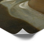 Little Girl von William-Adolphe Bouguereau Poster (Ecke)