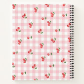 Little Girl with a Bird and Cherry Notebook Notizblock (Rückseite)