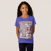 Little Girl with a Bird, Sammlung von Natasha Us T-Shirt (Vorne ganz)