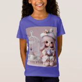 Little Girl with a Bird, Sammlung von Natasha Us T-Shirt (Vorderseite)