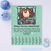 Little Girlie fördert das Immobiliengeschäft GRN Flyer (Einzeln)