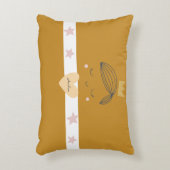 Little Girls Boho Princess Dekokissen (Vorderseite(Vertikal))