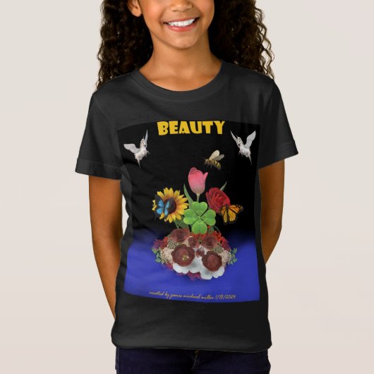 Little Girls Shirt von James Michael Miller (Vorderseite)