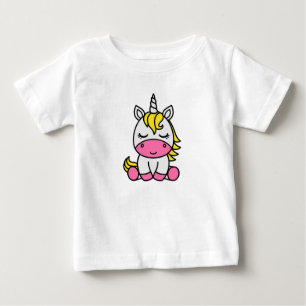 Little Girls Unicorn Pony Baby T-shirt