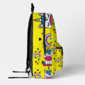 Little Girls Unicorn Pony Bedruckter Rucksack (Links)