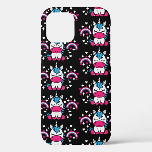 Little Girls Unicorn Pony Case-Mate iPhone Hülle (Rückseite)