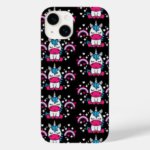 Little Girls Unicorn Pony Case-Mate iPhone 14 Hülle
