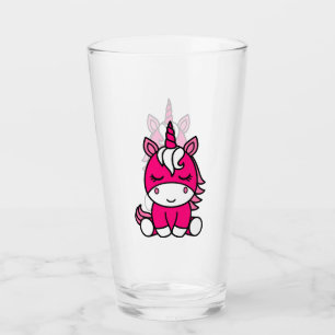 Little Girls Unicorn Pony Glas