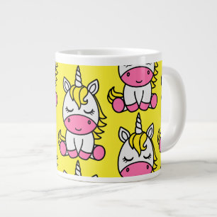Little Girls Unicorn Pony Jumbo-Tasse