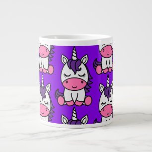 Little Girls Unicorn Pony Jumbo-Tasse