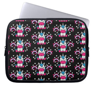 Little Girls Unicorn Pony Laptopschutzhülle