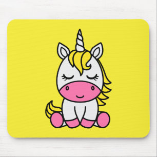 Little Girls Unicorn Pony Mousepad