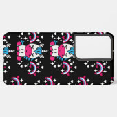 Little Girls Unicorn Pony Samsung Galaxy Hülle (Linke Seite)