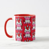 Little Girls Unicorn Pony Tasse (Links)