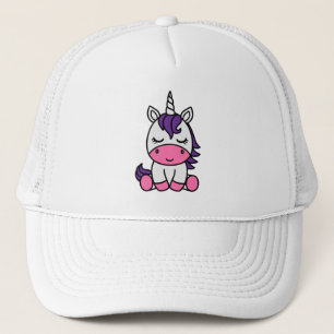 Little Girls Unicorn Pony Truckerkappe