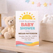 Little Golden Ray Celebration Einladung