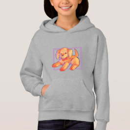 Little golden retriever pup hoodie