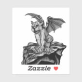 Little Golem Gargoyle Aufkleber (Blatt)