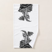 Little Golem Gargoyle Badhandtuch Set (Handtuch)