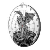 Little Golem Gargoyle Dartscheibe (Vorderseite rechts)