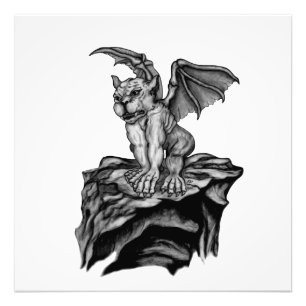 Little Golem Gargoyle Fotodruck