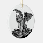 Little Golem Gargoyle Keramik Ornament (Rechts)