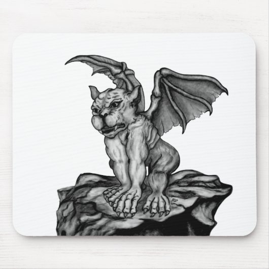 Little Golem Gargoyle Mousepad (Vorne)