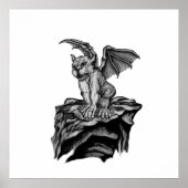 Little Golem Gargoyle Poster (Vorne)