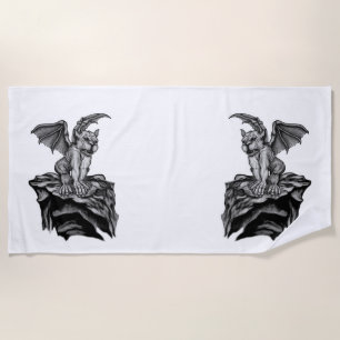 Little Golem Gargoyle Strandtuch