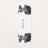 Little Golem Gargoyle Yogamatte (Vorderseite)