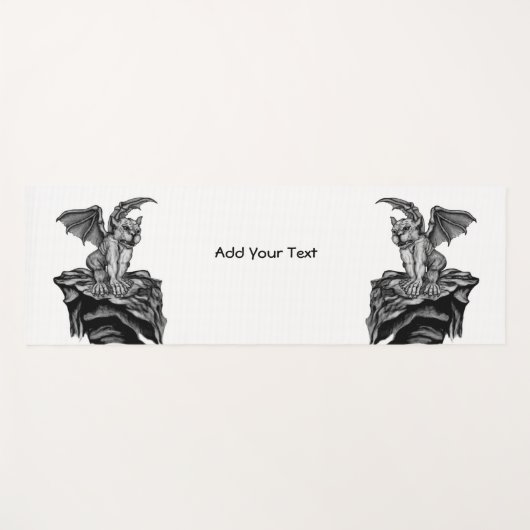 Little Golem Gargoyle Yogamatte (Vorderseite (Horizontal))