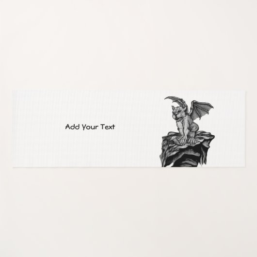 Little Golem Gargoyle Yogamatte (Vorderseite (Horizontal))