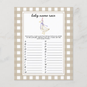 Little Goose - Baby name Race