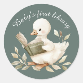 Little Goose Baby’s First Library Book Stickers