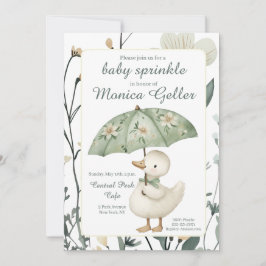Little Goose Baby Sprinkle Invitation Einladung