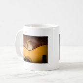 little goose on a guitar kaffeetasse (Vorderseite Links)