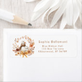 Little Goose Rustic Fall Return Address (Insitu)