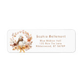 Little Goose Rustic Fall Return Address (Vorne)
