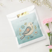 Little Green Bird Floral Fevor Bags Geschenktütchen (Versiegelt)