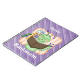 Little Green Bookworm Notizblock (Linke Seite)