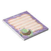 Little Green Bookworm Notizblock (angewinkelt)