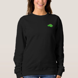 Little Green Dinosaurier Stegosaurus Sweatshirt