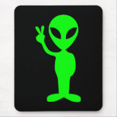 Little Green Man Mousepad (Vorne)