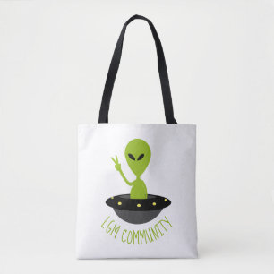 Little Green Men, LGM Community Extraterrestrisch Tasche